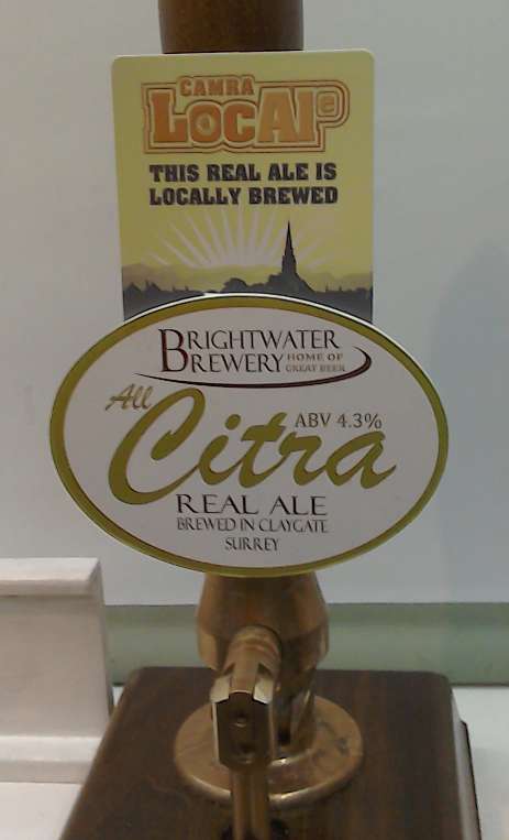 All Citra 4.3% Golden Ale